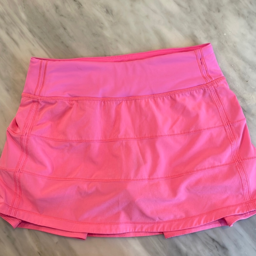 Neon Pink Lululemon Tennis Skirt